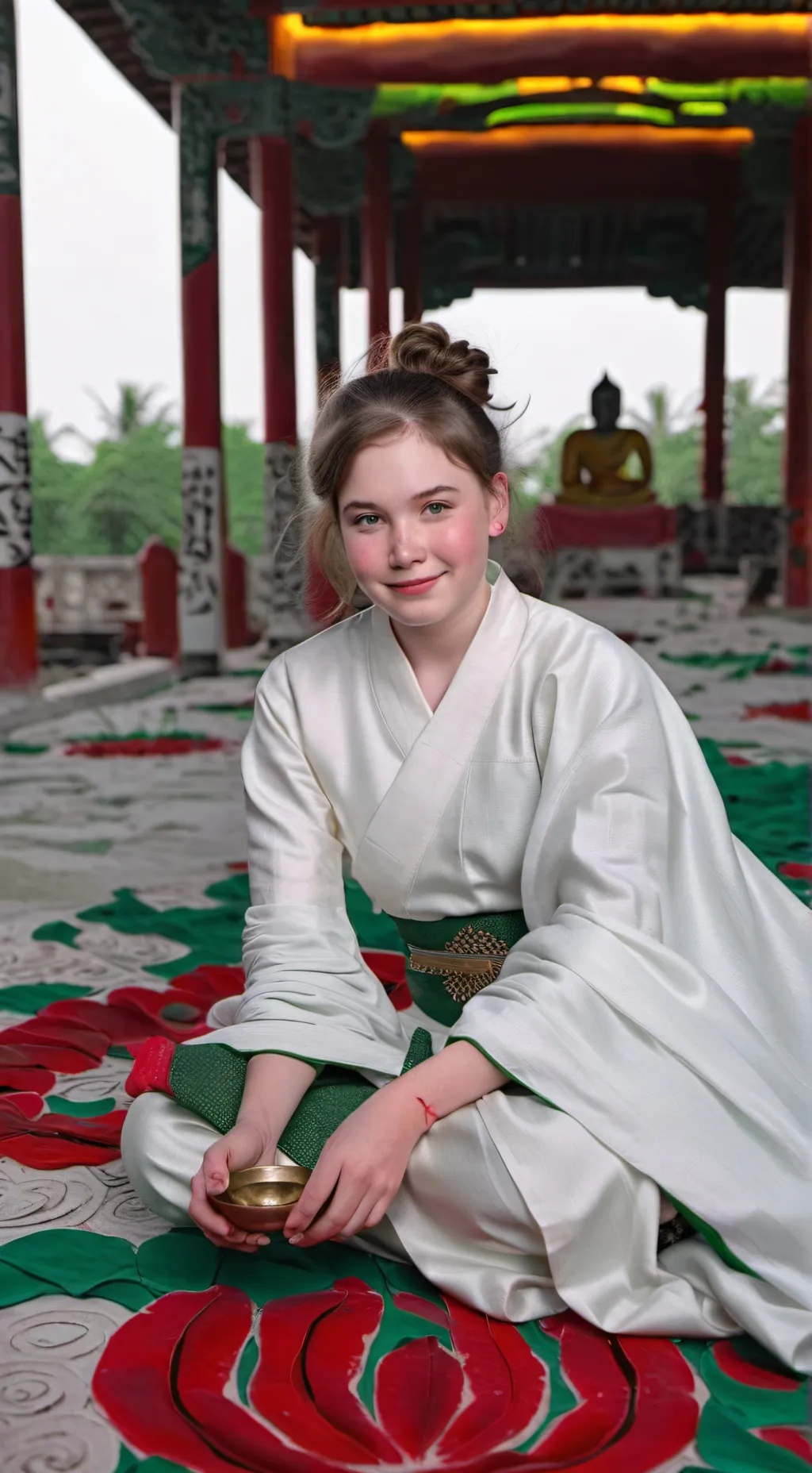 ai character: Anaïs l'ananas  background