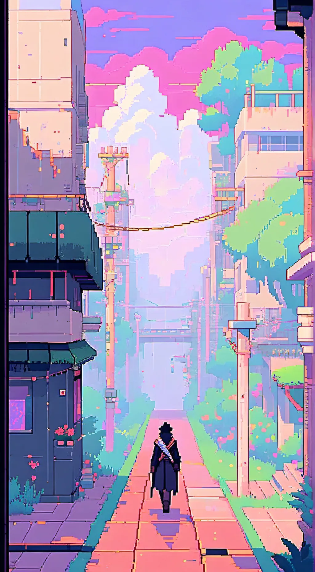 ai character: pest regretavator😀 background