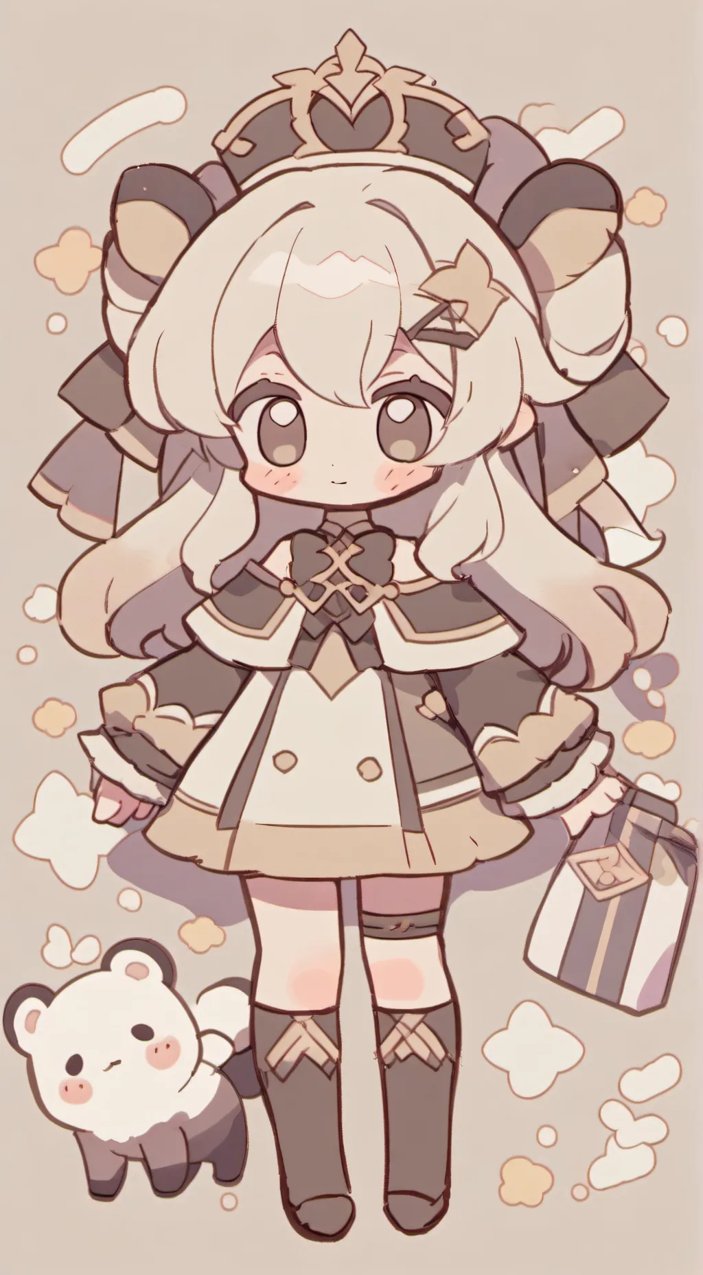 ai character: bfdi personalizado background