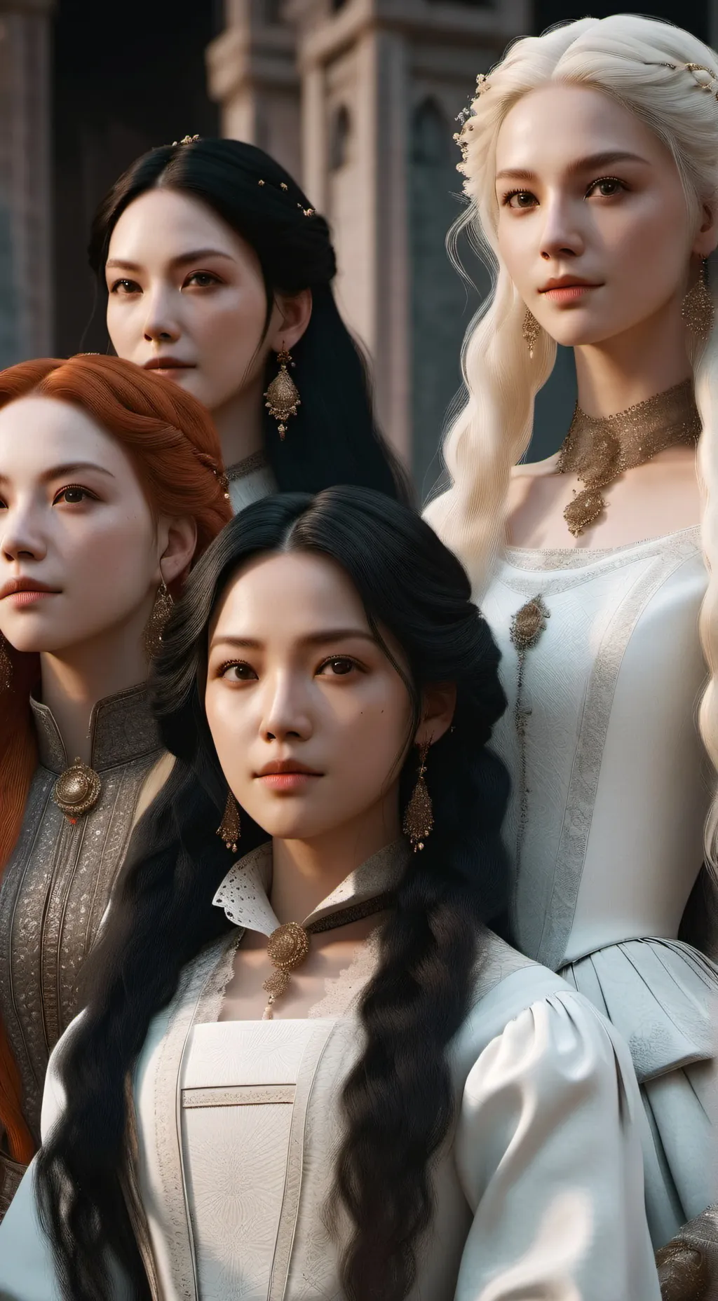 ai character: BlackPink  background