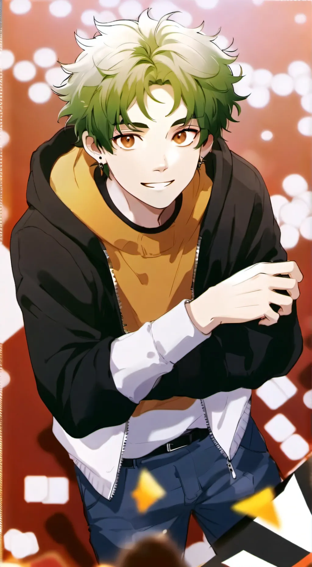 ai character: Bakudeku(plus me) background