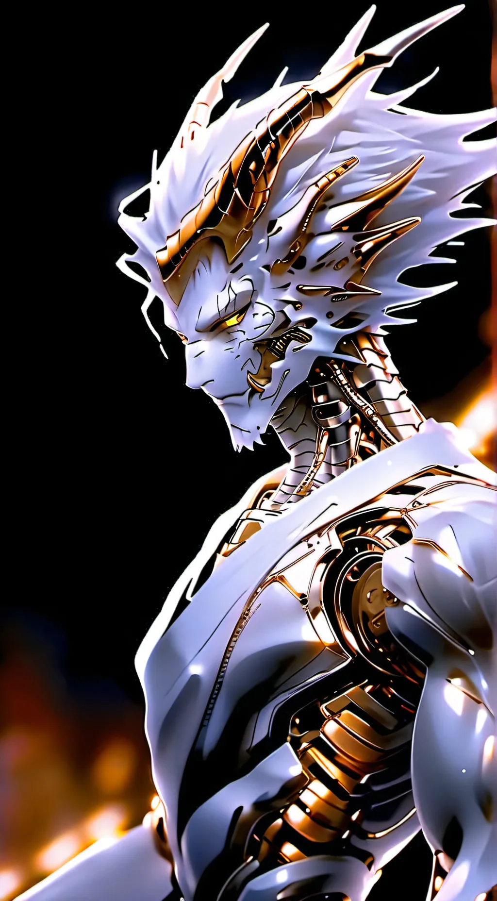 ai character: MHA x serrat background