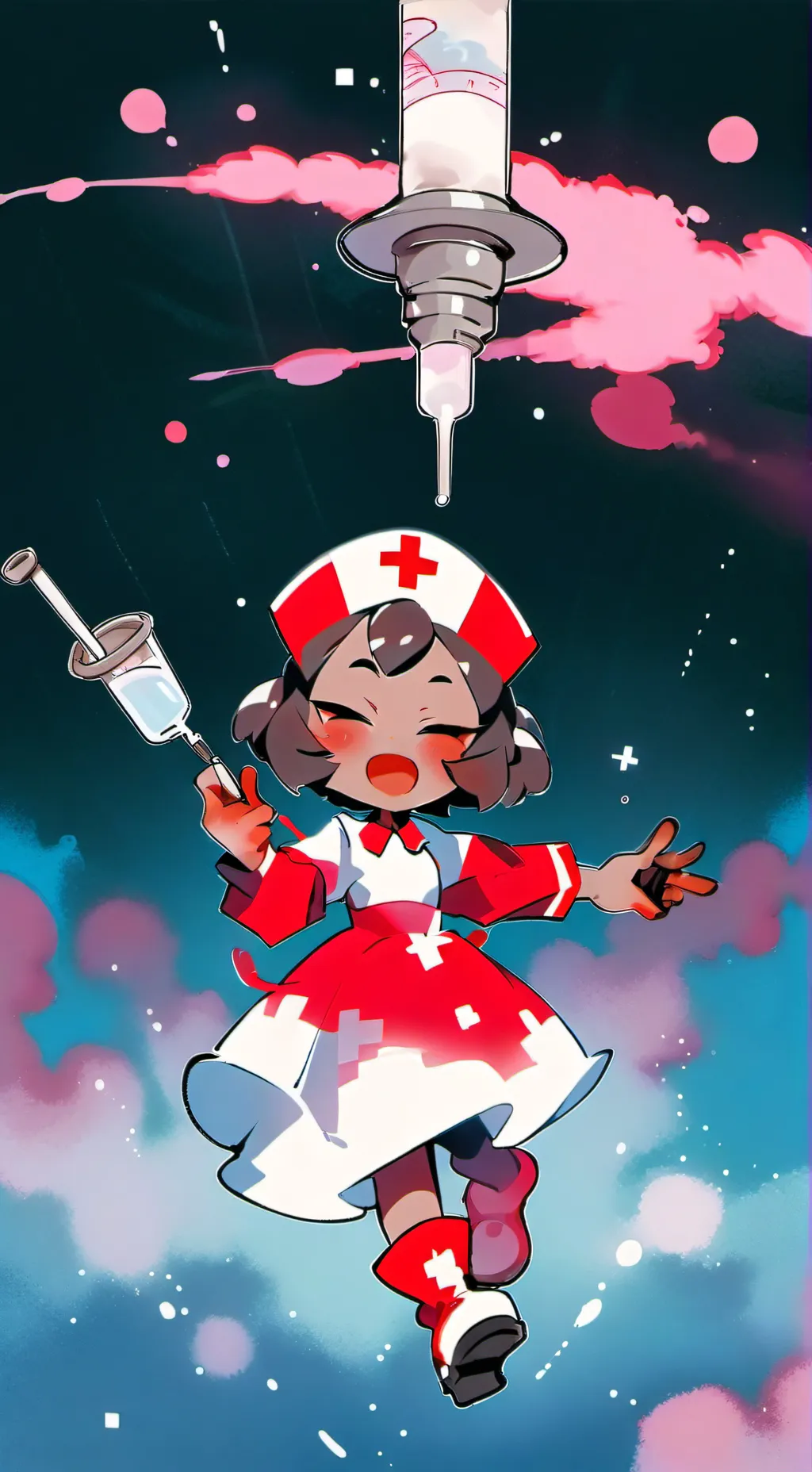 ai character: Ms.kid background