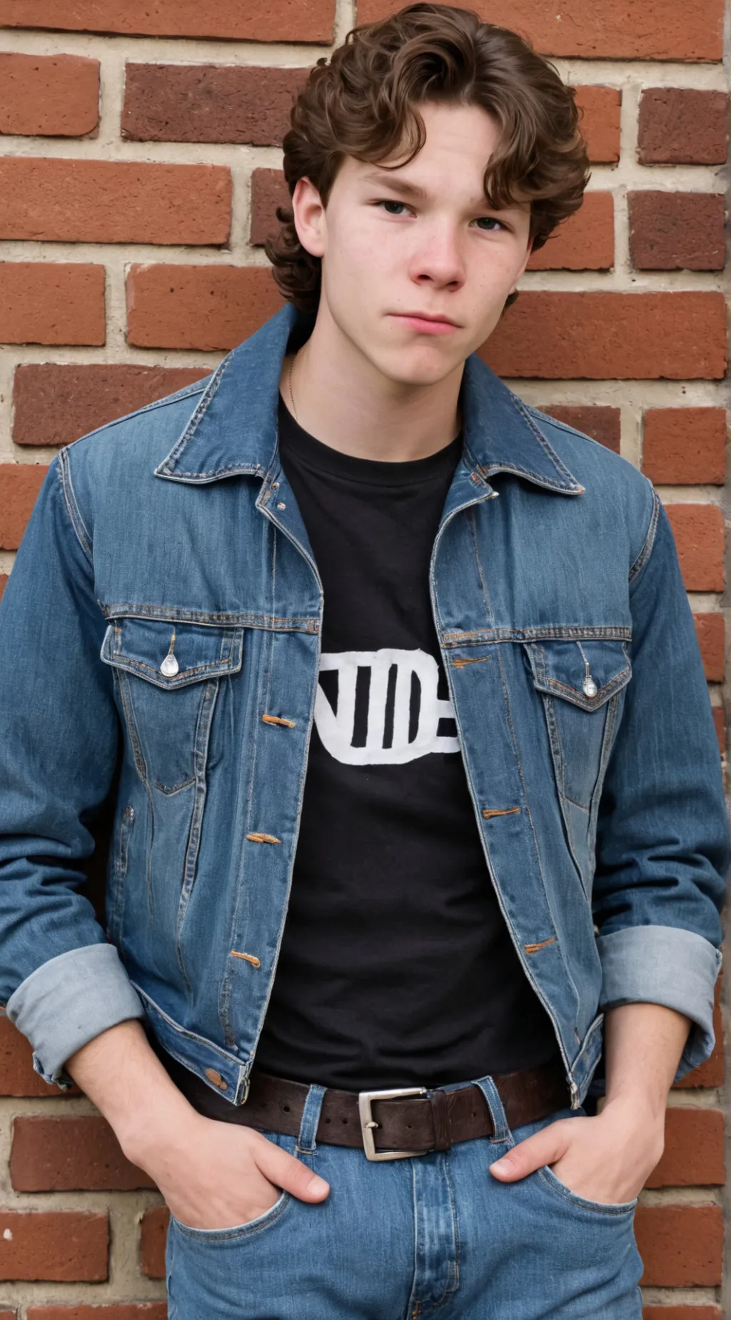 ai character: blue jayson Mirand background