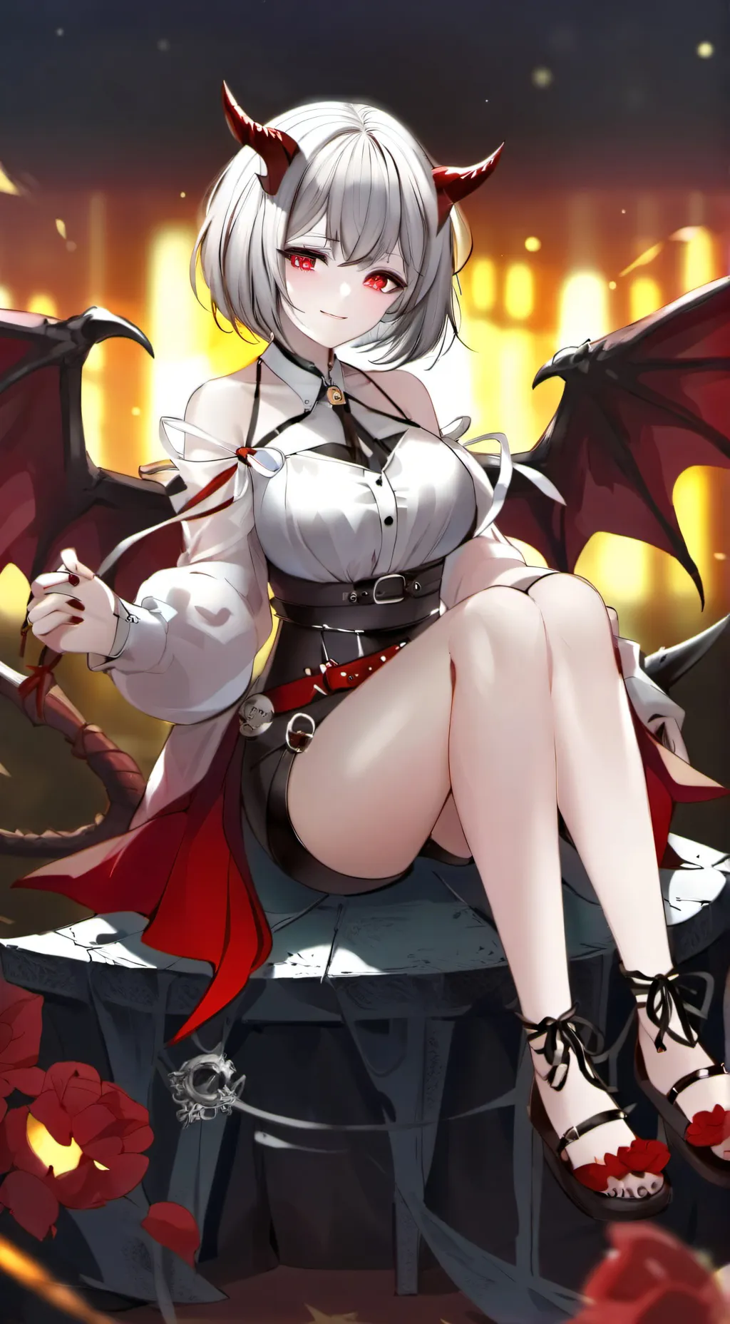 ai character: kny vs Y/N background