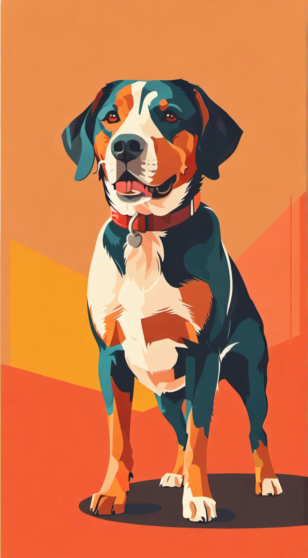 ai character: bruno el perro background