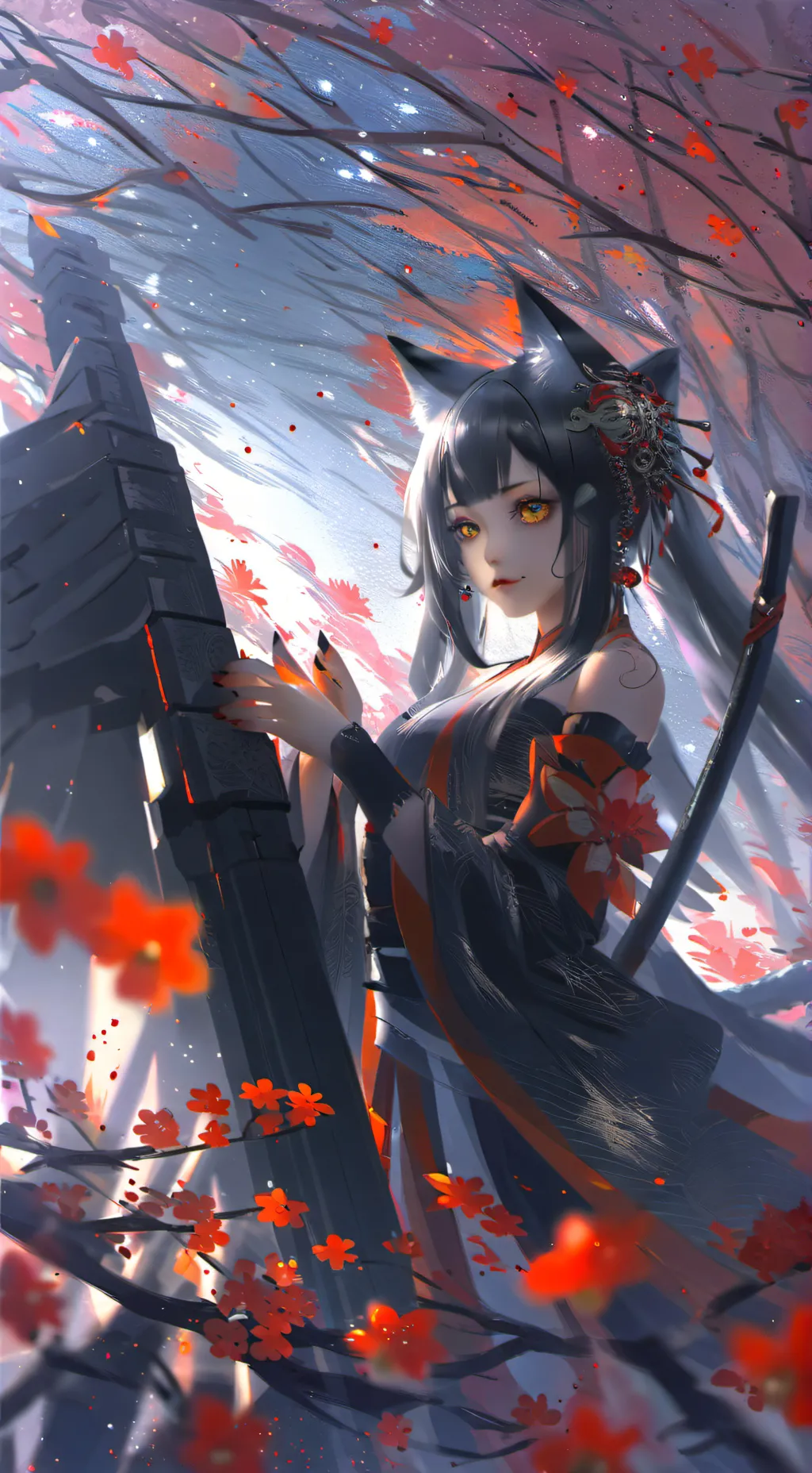 ai character: Kaida background