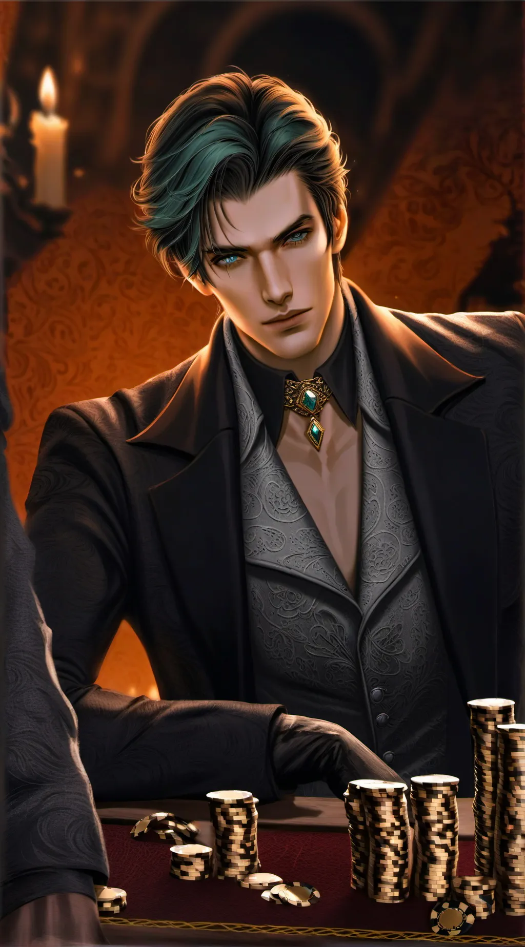 ai character: Kai background