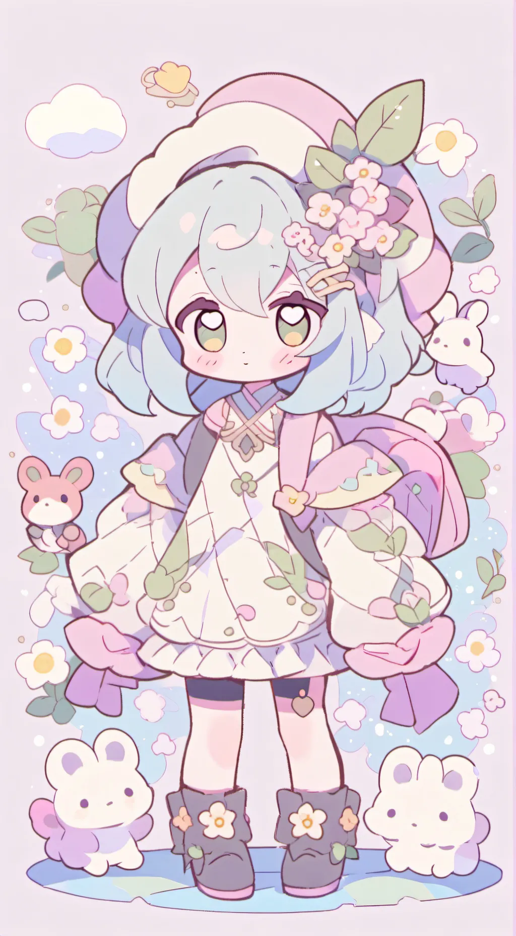 ai character: 凹凸学院 background