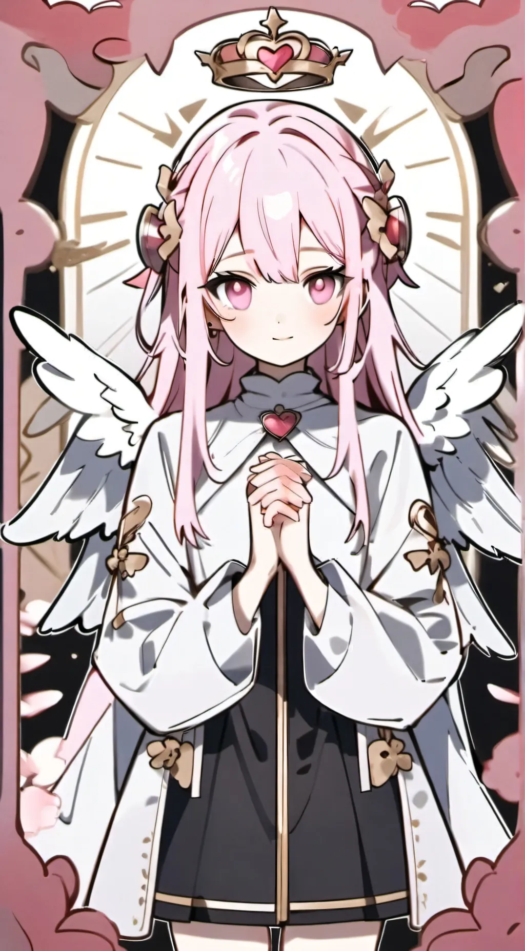 ai character: Aphmau (Angel) background