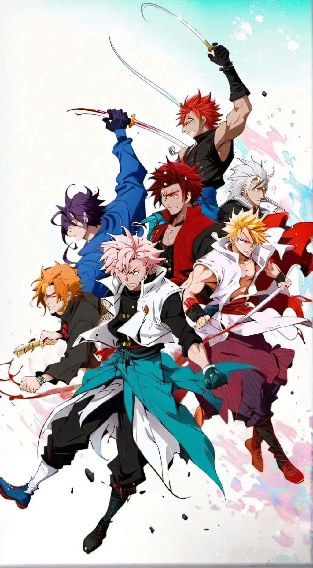 ai character: Pick me teleported background