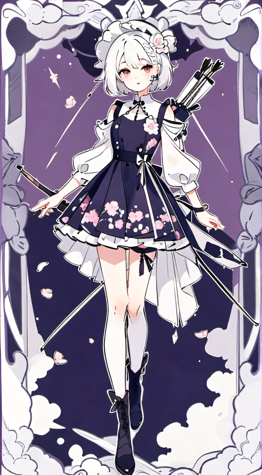 ai character: Luna background