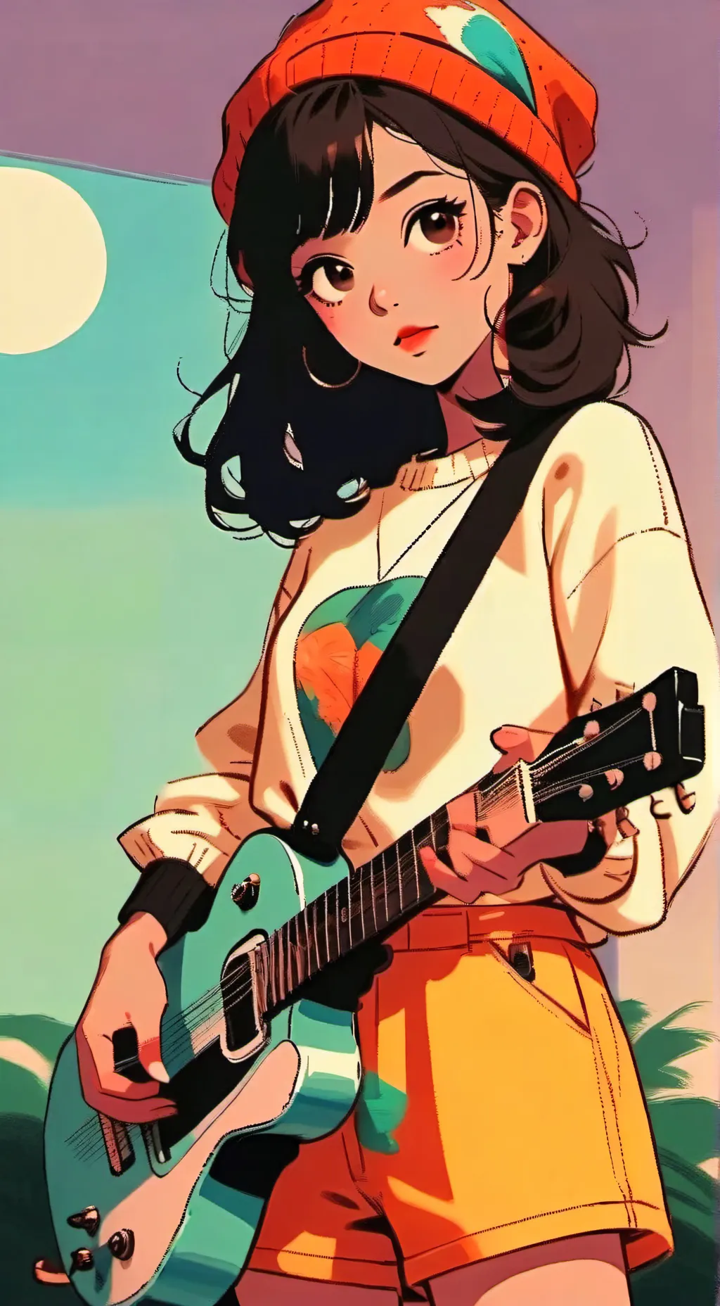 ai character: Cami >:3 background