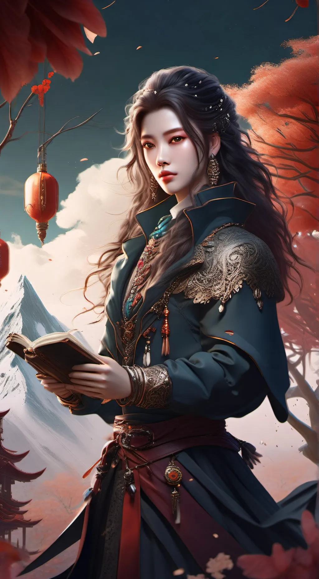 ai character: meme background