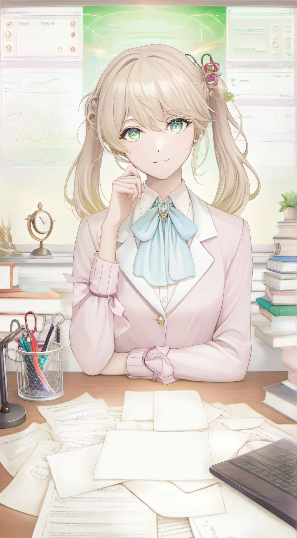 ai character: AI Advocate Ascension background