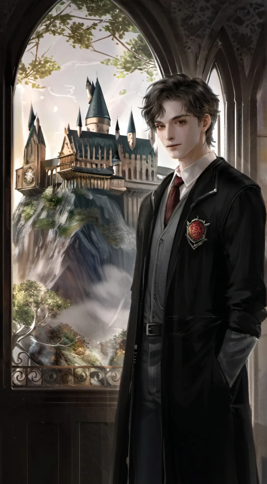 ai character: hogwarts wwe background