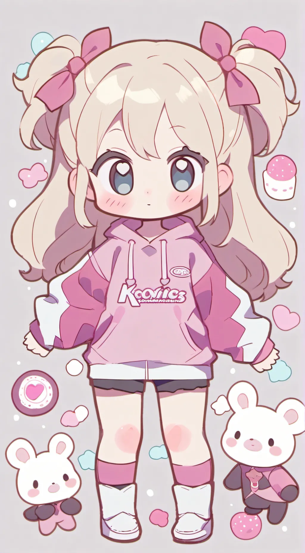 ai character: daughter gymnast  background