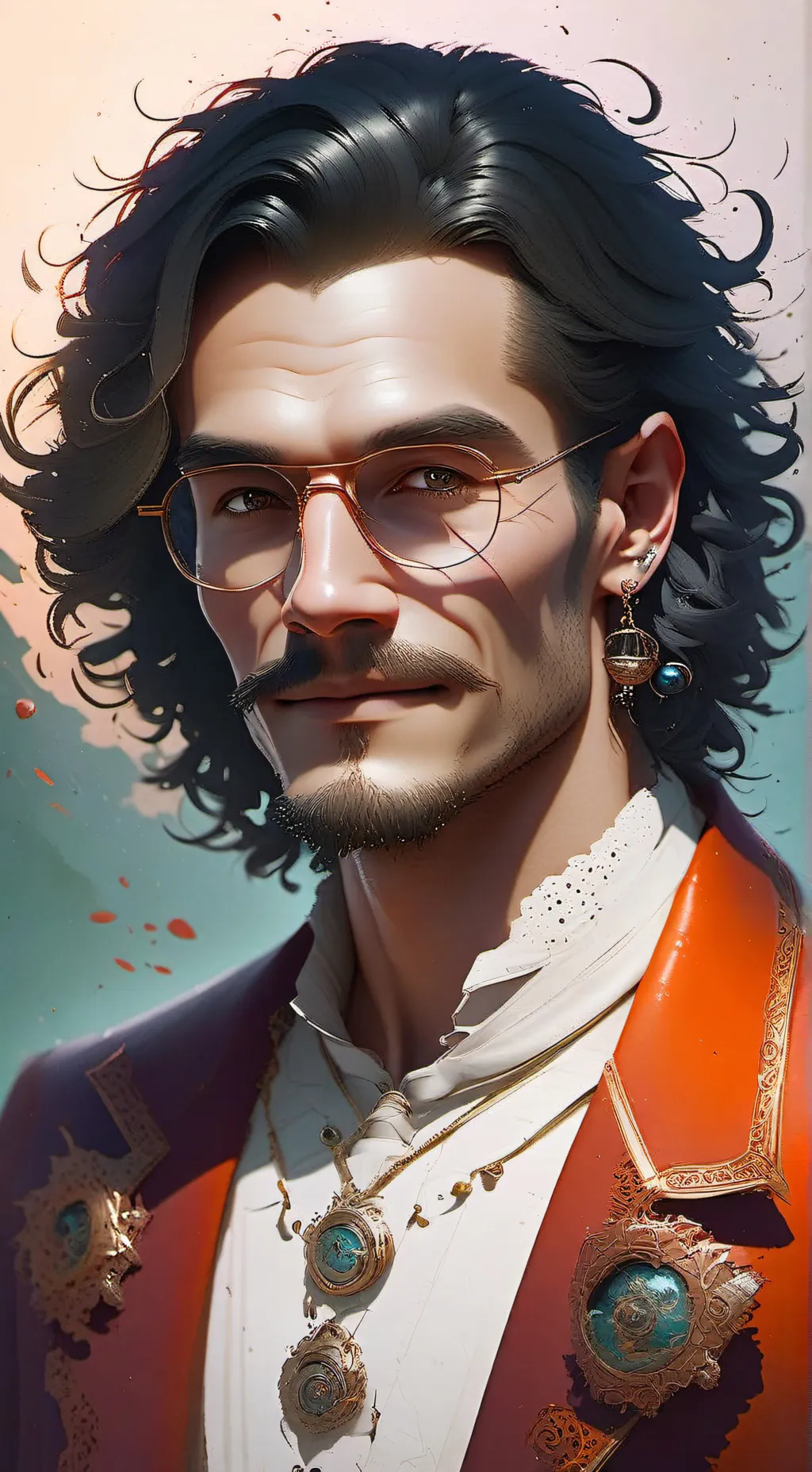 ai character: Greg Mc Debby background