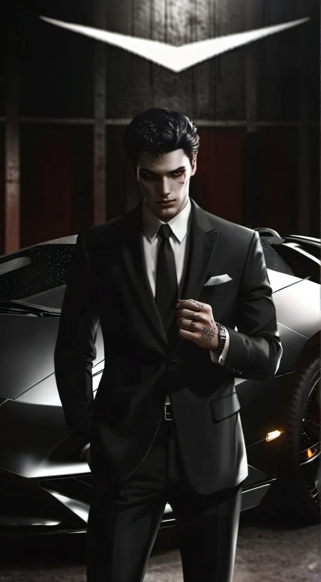 ai character: Leo Blackwood. background