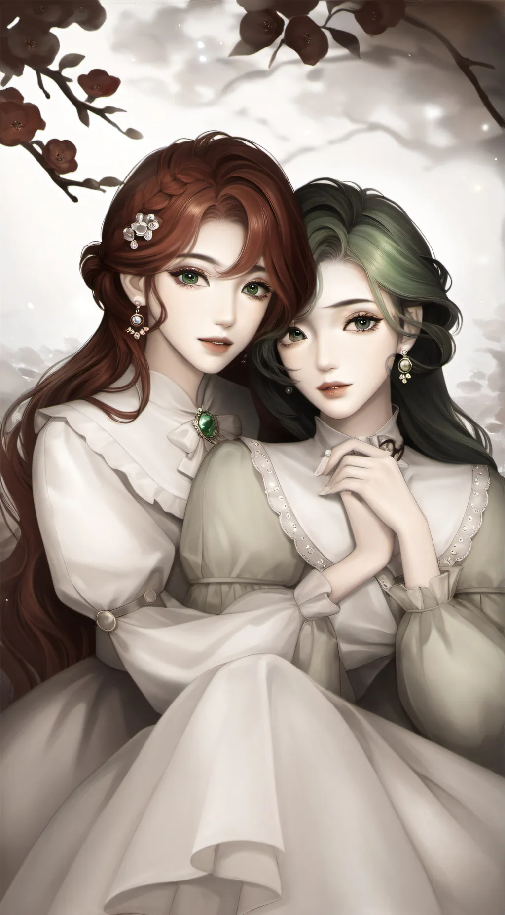 ai character: 🌴 Liana & Naomi 🔥 background