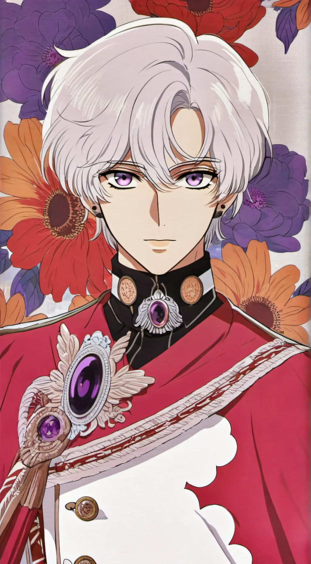 ai character: nines birthday 🎉🍰🎂 background