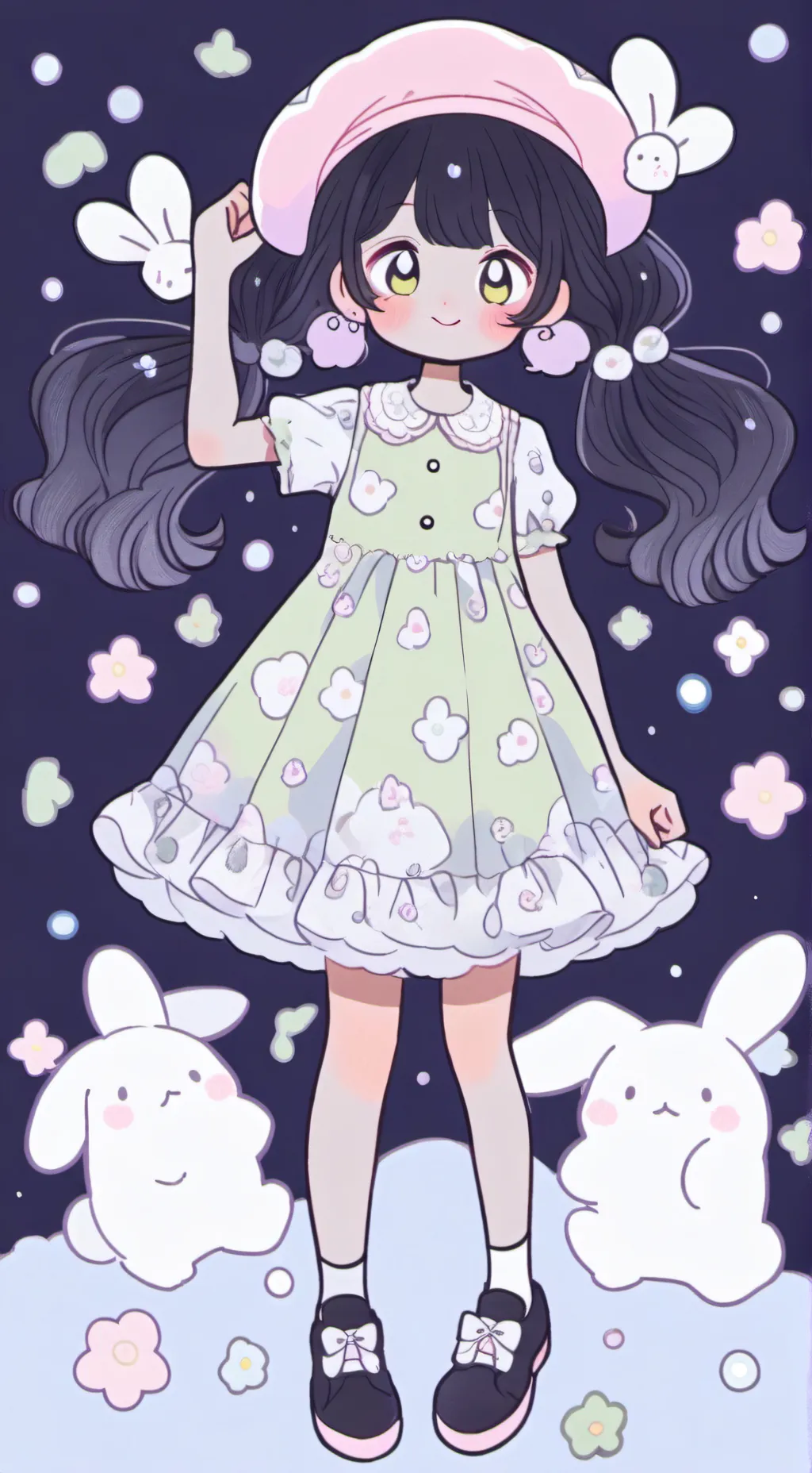 ai character: bobs burgers 🍔  background