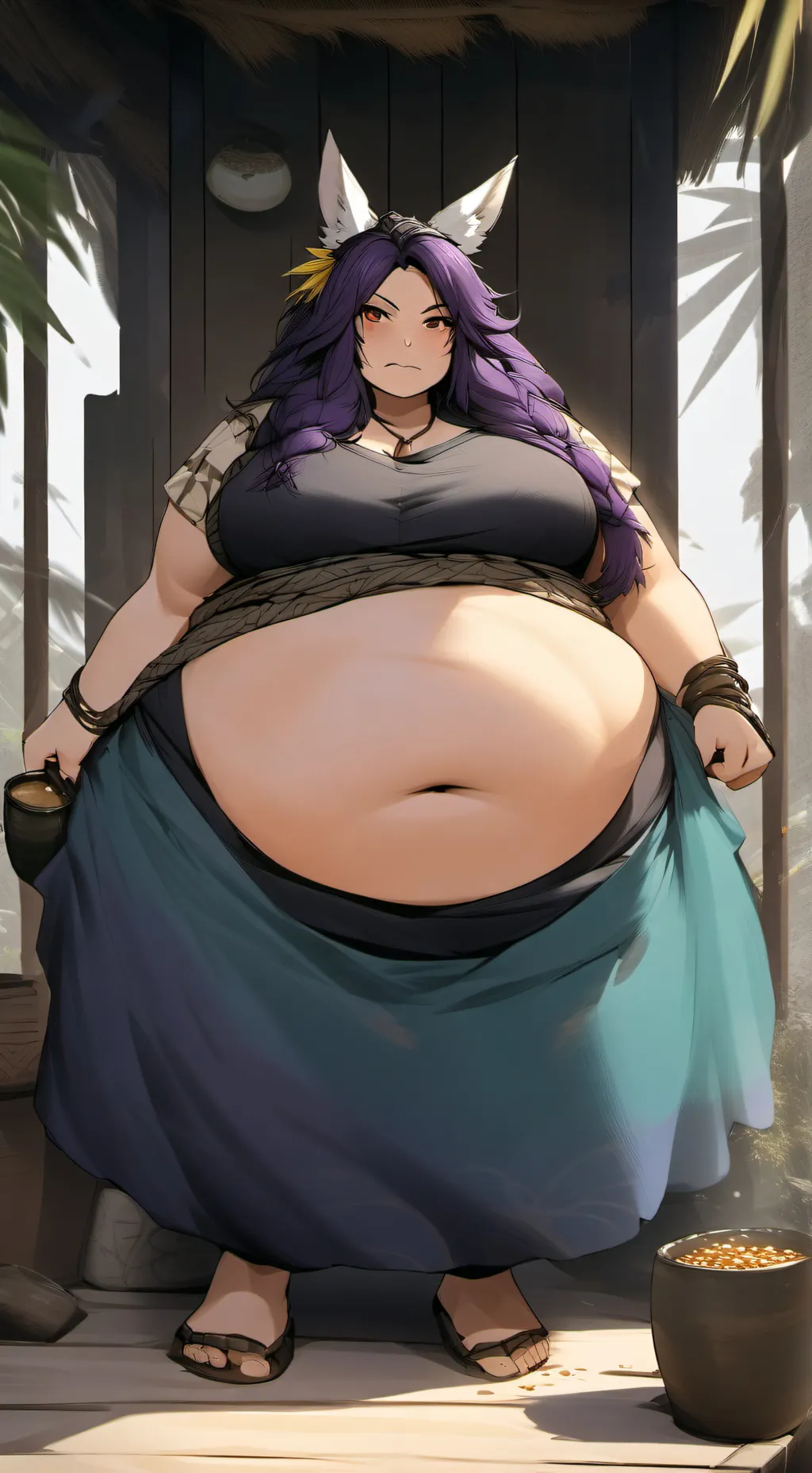 ai character: Toko background