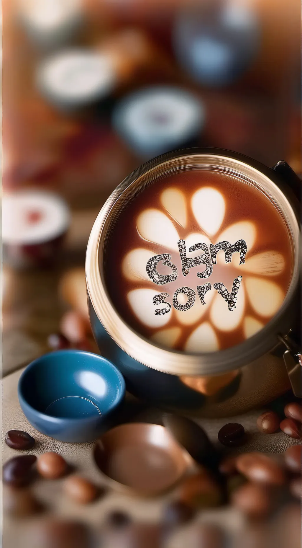 ai character: I am sorry........ background