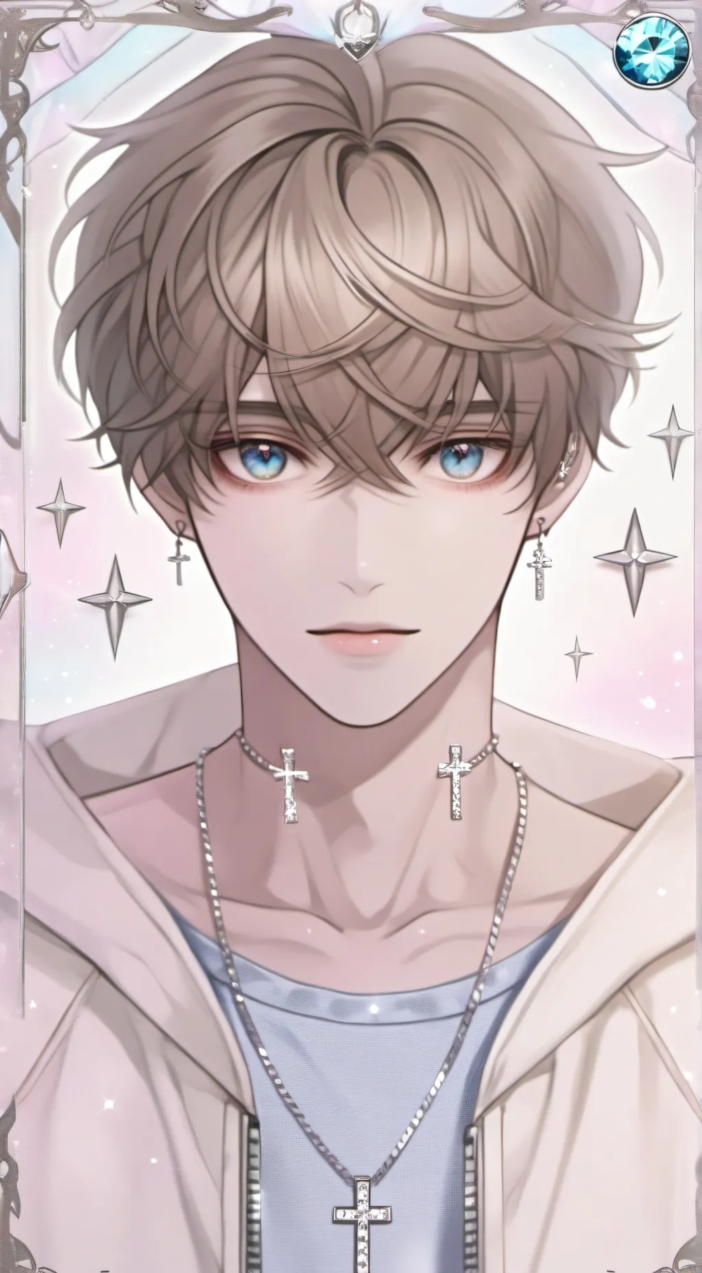 ai character: Steven  background