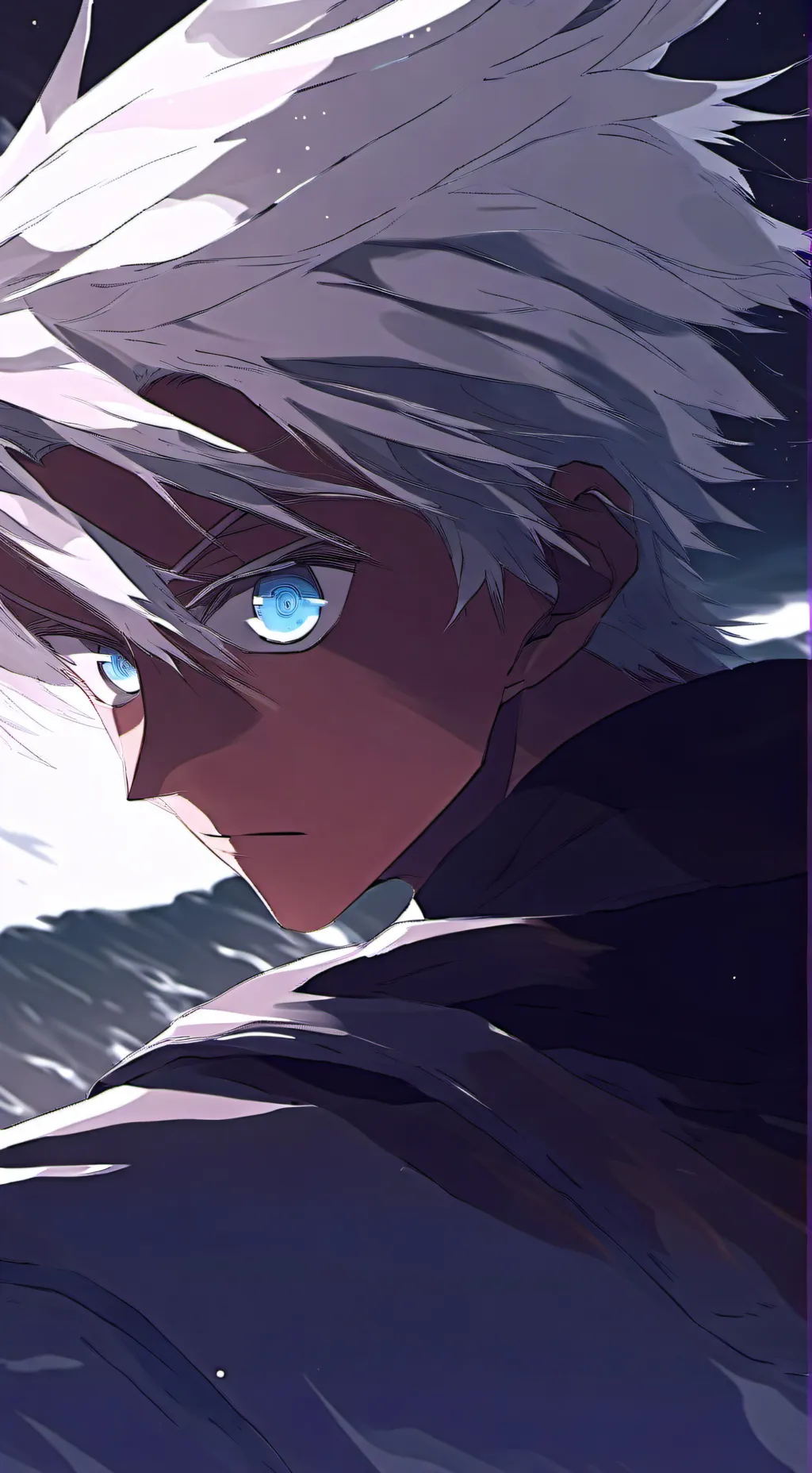 ai character: Gojo Satoru background