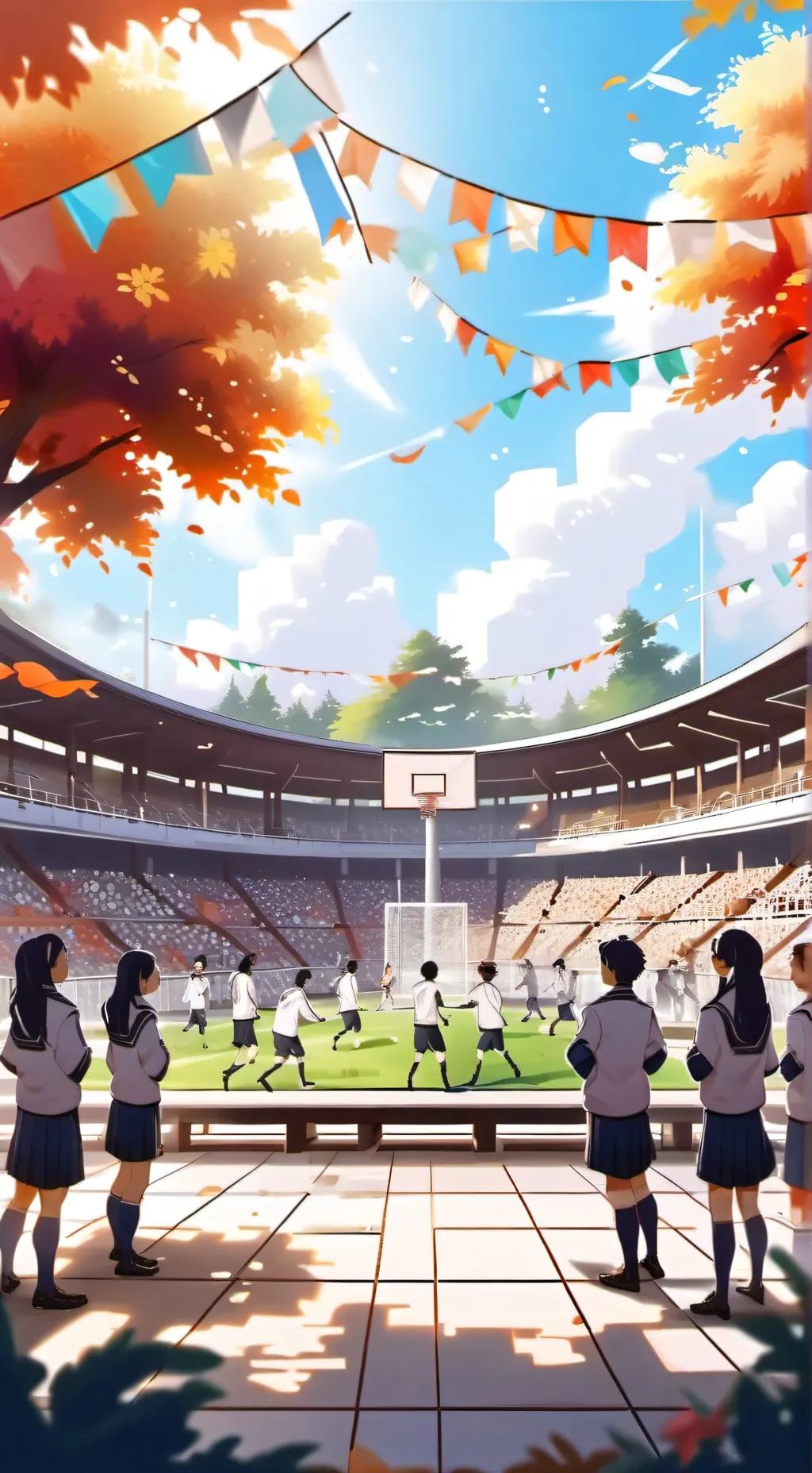 ai character: School lier background