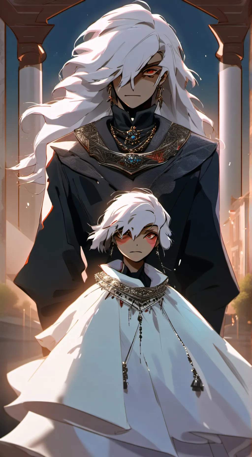 ai character:  shigaraki god background