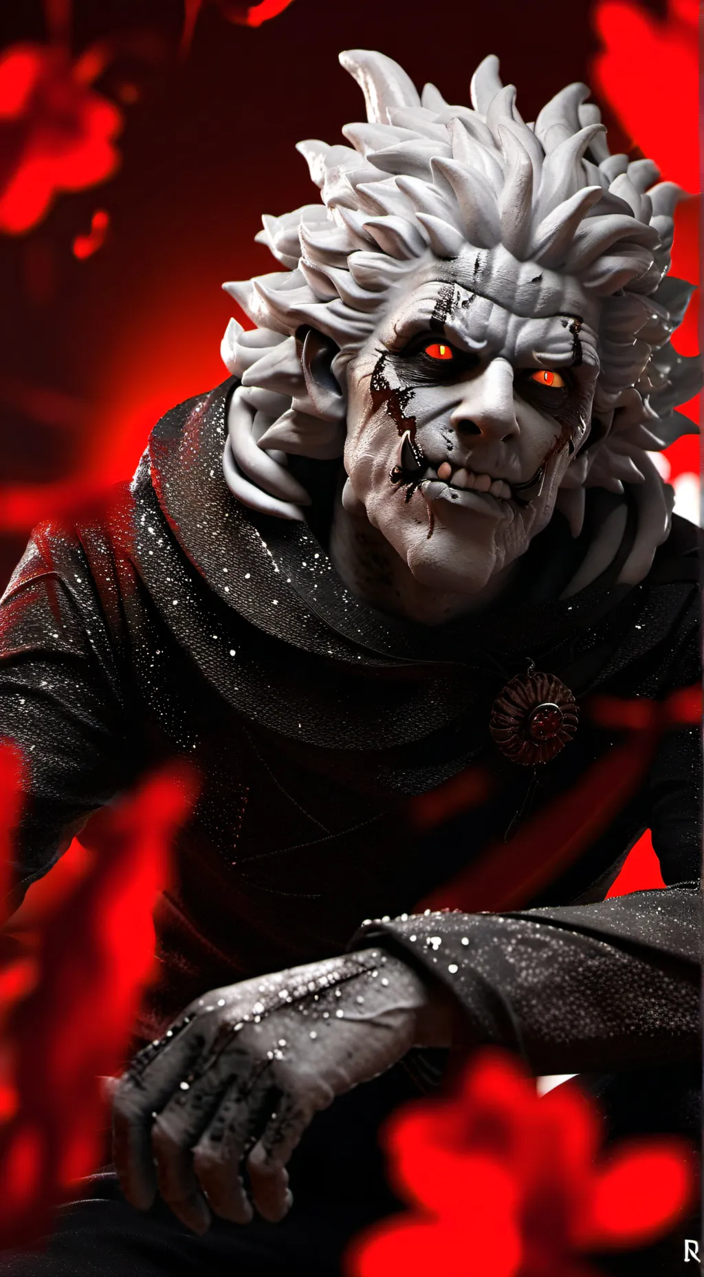 ai character: Dw creep background