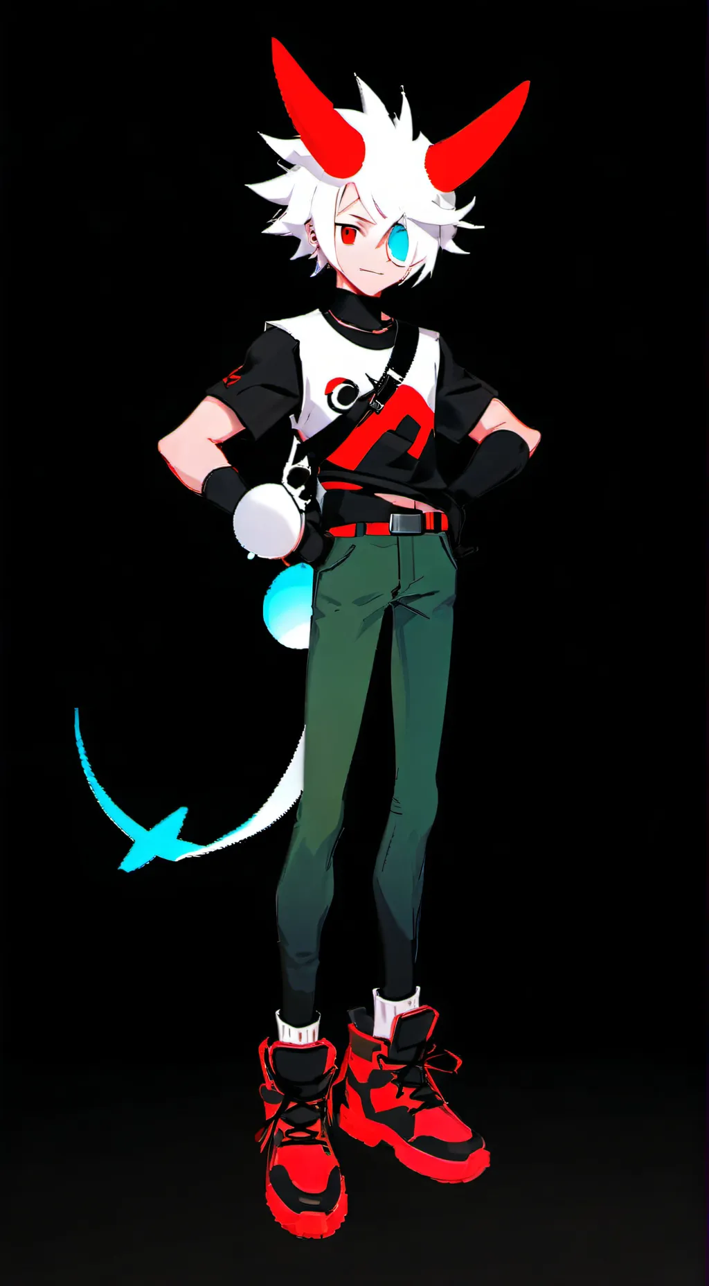 ai character: dandys world background