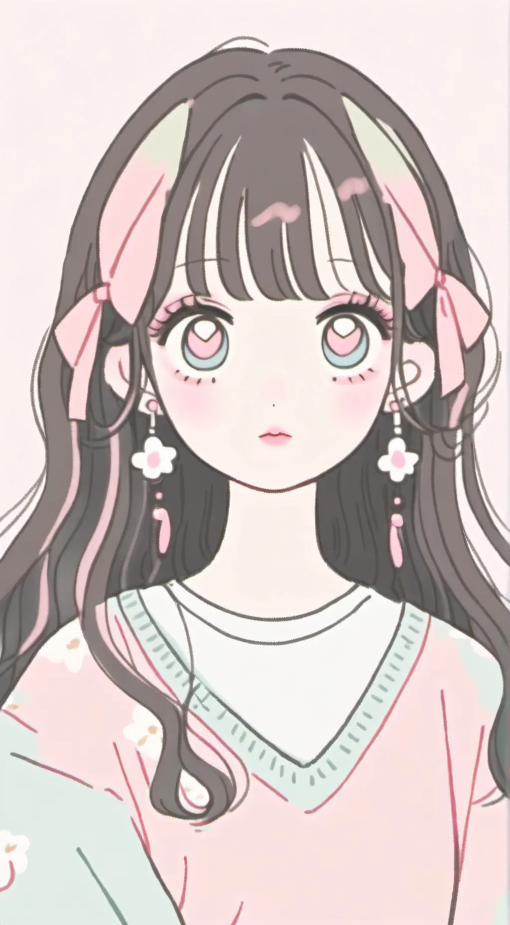 ai character: Мила background