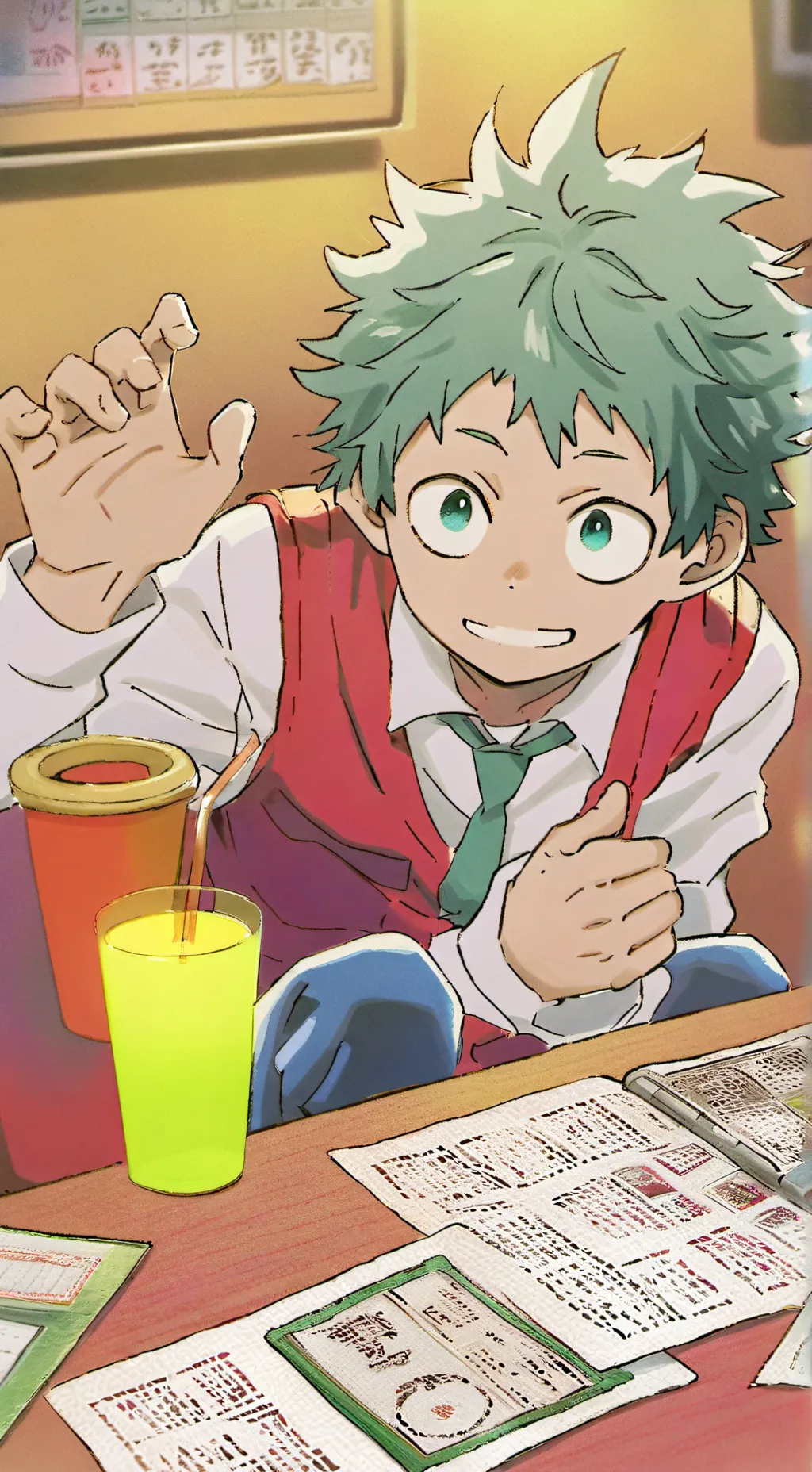 ai character: MHA (best rizz) background