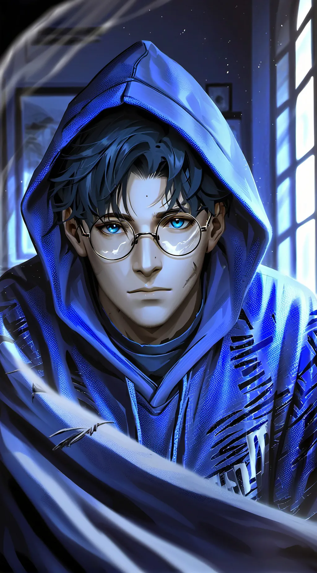 ai character: leo background