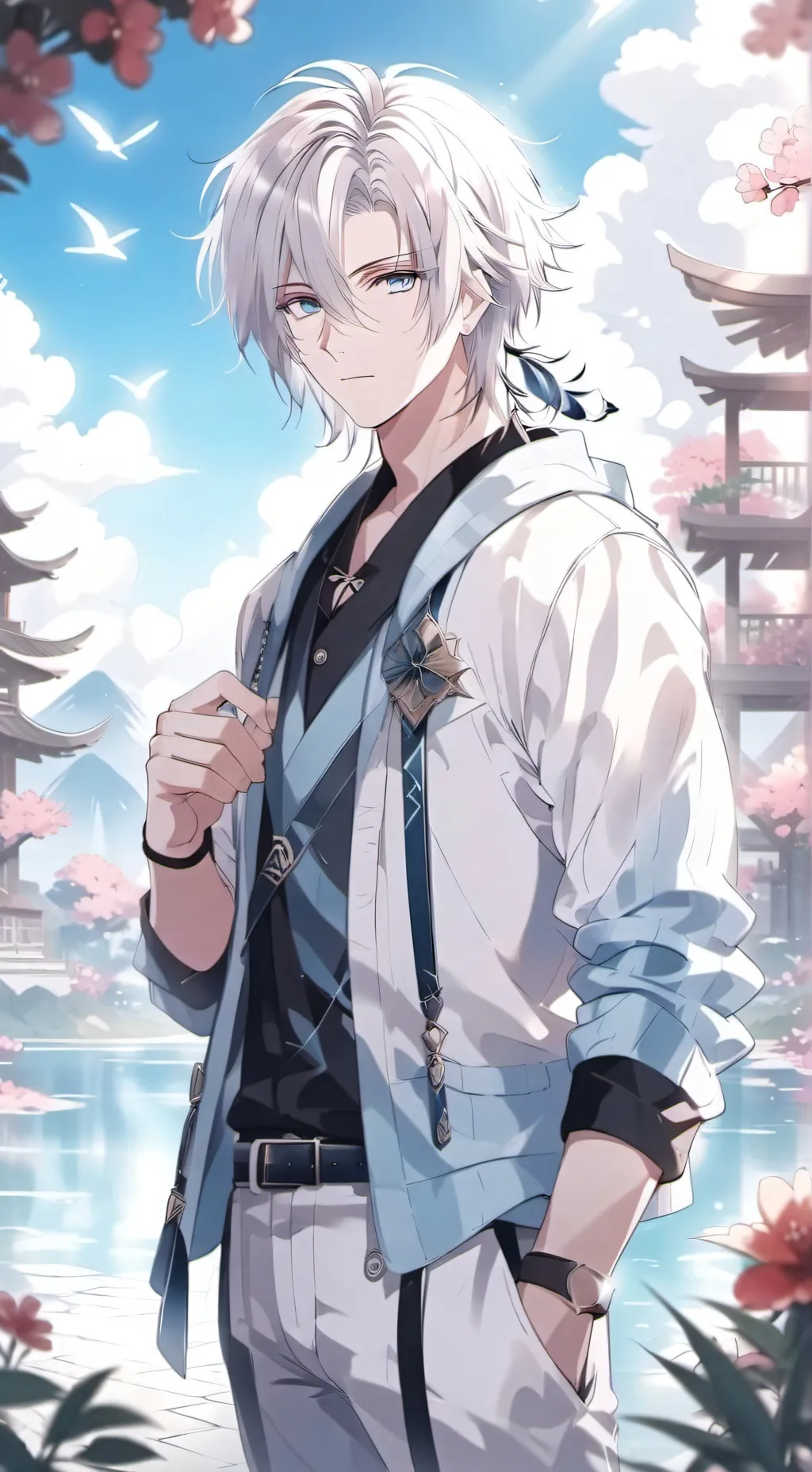 ai character: haruto background