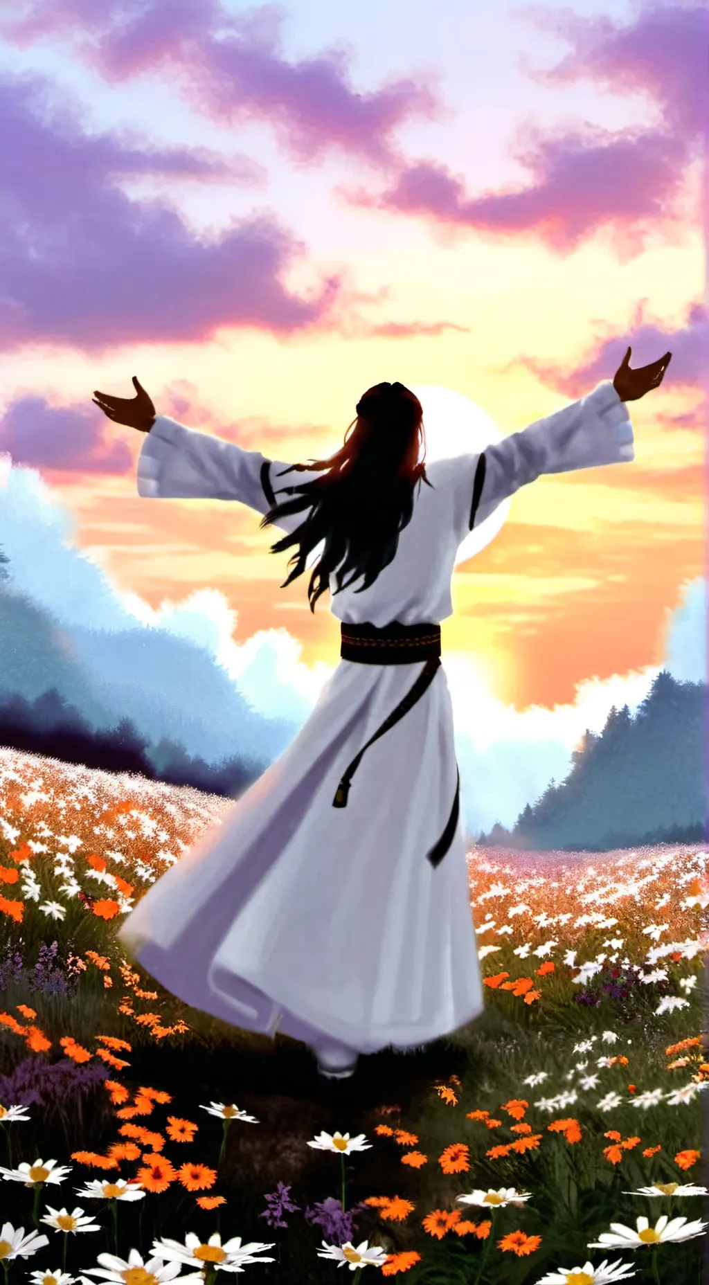 ai character: It was a dream ￼ background