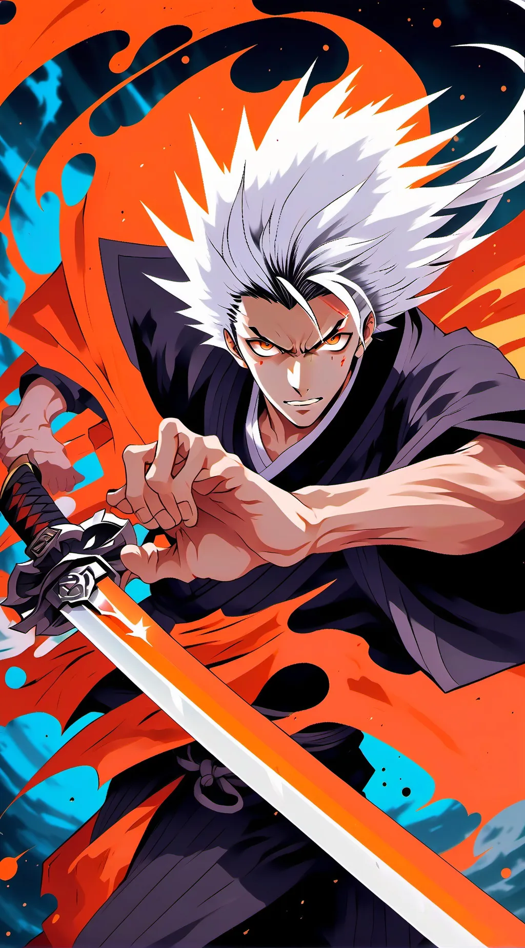ai character: Ichigo Kurosaki background