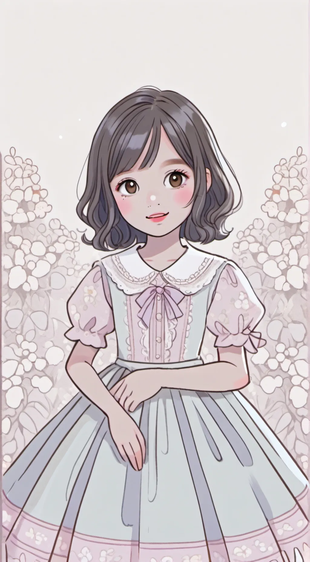 ai character: Mlp with Bella background