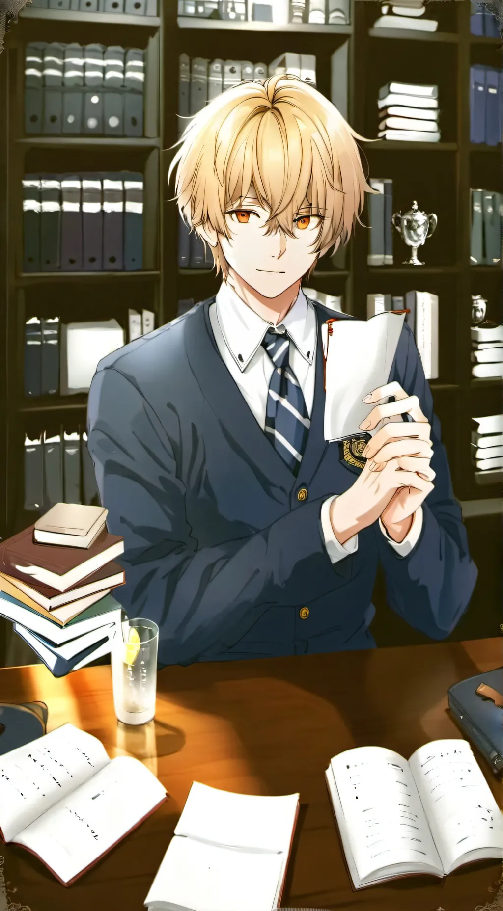 ai character: >*~☆Uriah☆~*< background