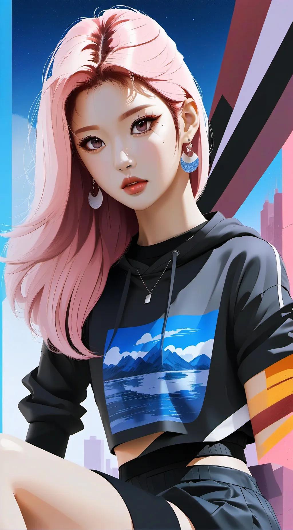 ai character: rose  background