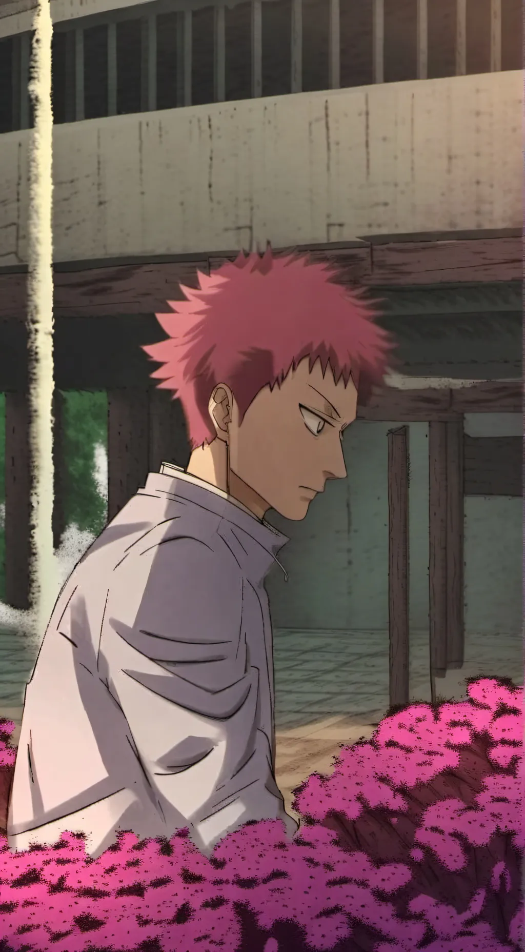 ai character: 😭Yuji execution😭  background