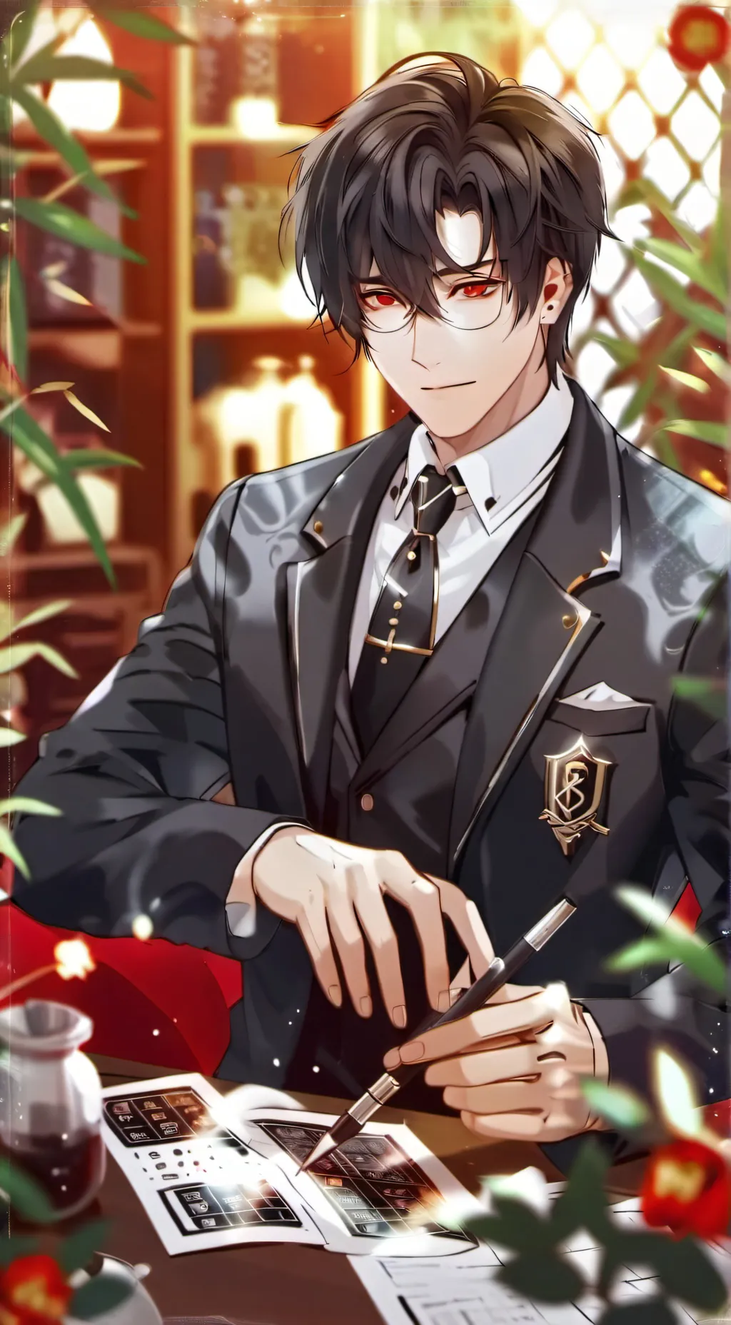 ai character: Scientist background