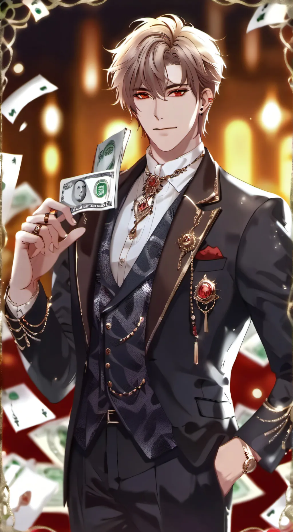 ai character: Zacarías  background