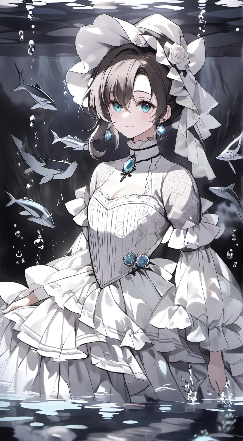 ai character: лилия background