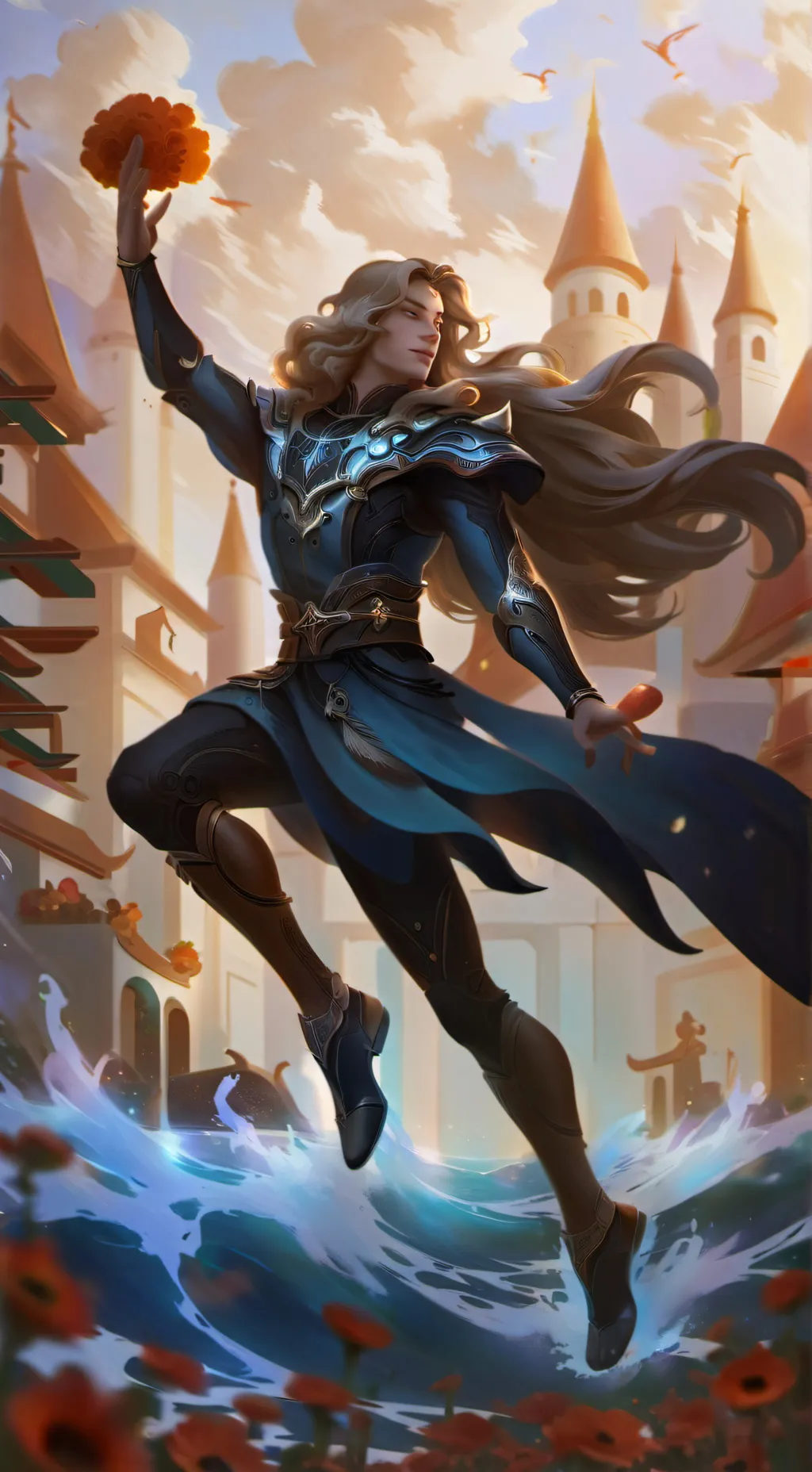 ai character: Pangeran Lancelot  background