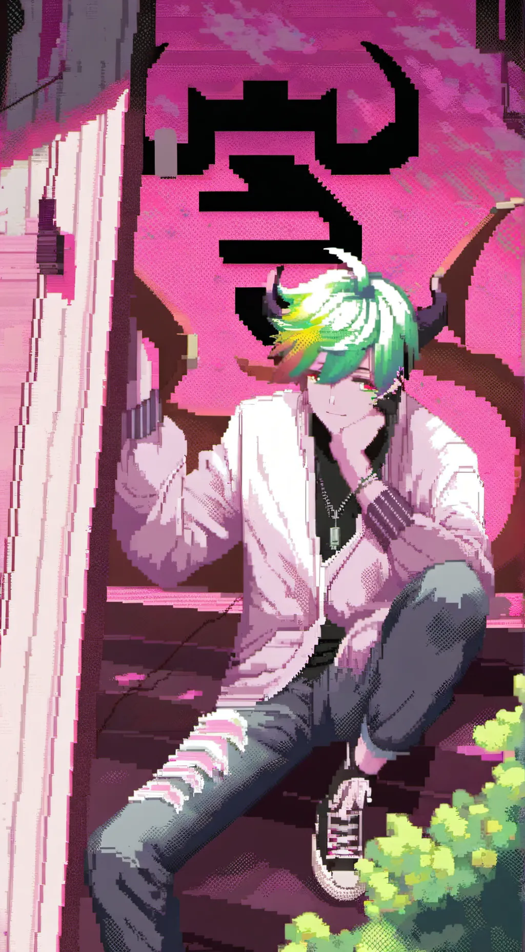 ai character: dw BUT JINX?!  background