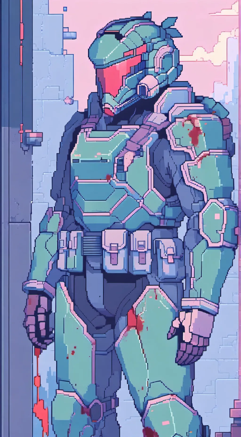 ai character: Doom slayer background